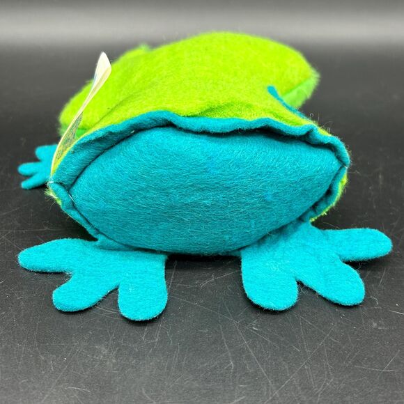 Floyd Frog Plushie 1973 Stuffed Animal Russ Berrie (B) - Picture 3 of 5